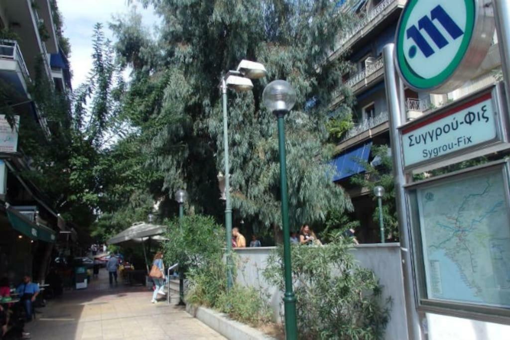 Stefanias Sunny Acropolis Studio On Drakou Pedestrian Atina Dış mekan fotoğraf